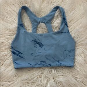 Bombshell Sportswear Marble Sports Bra & Shorts (SET)